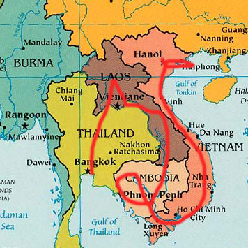 map of laos. hair Cambodia Map | Laos Map